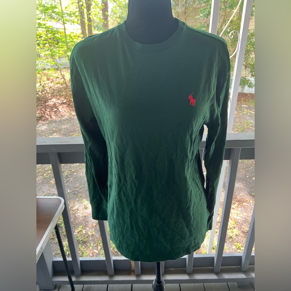 Polo Ralph Men’s Green Long Sleeve
